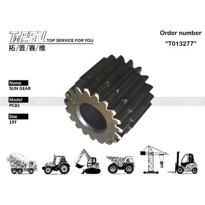 Good price Kompatibel mit verschiedenen PC02-Bagger-Fahrantrieb 2-Stufen-Sonnenradgetriebe, langlebiges Hochleistungs-Baumaschinen-Ersatzteil Online