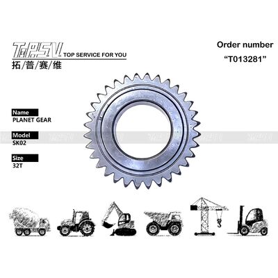 Stadiums-Planetengetriebe-Teile des Bagger-SK02 der Reise-1 für Fahrantriebs-Bagger-Ersatzteile