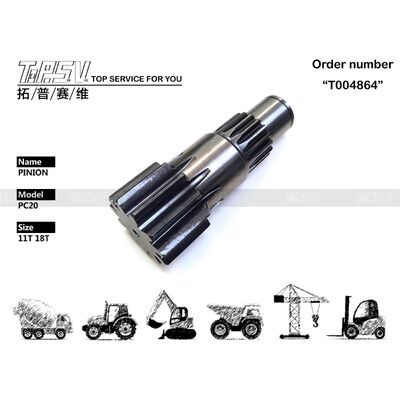Schwenkritzel des Bagger-PC20 für Ersatzteile für Schwenkantriebsbagger
