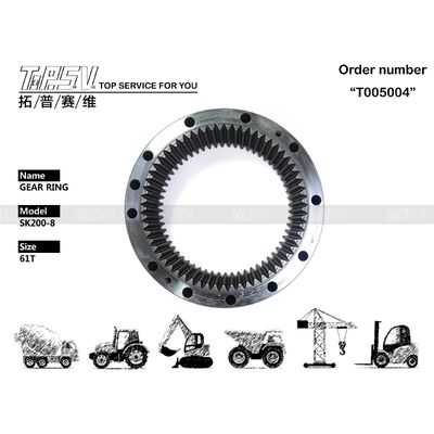 Good price YN32W01056P1 SK200-8 Bagger Schwenkgetriebekranz für Schwenkantrieb Bagger Ersatzteile Online