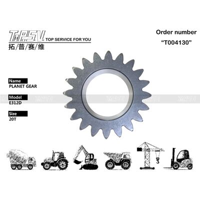 191-2608 Geräuscharme E312C Bagger Schwing 2 Stufe Planetengießung Crawler Bagger für Kundenanforderungen