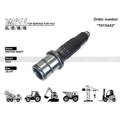 Good price 536-5535 E313 Baggerfahrzeuge Motorwellen Teile für Baggerfahrzeuge Online