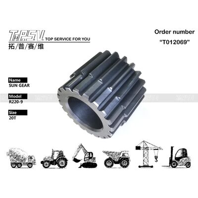 Good price R220-9 Bagger Sun Gear Travel 2 Stage 39Q6-42240 mit Ölwartung Online