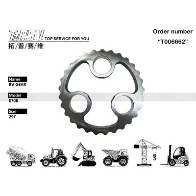 099-6482 E70B-Bagger-Reise-RV-Gang-Teile für Fahrantrieb-Bagger-Ersatzteile
